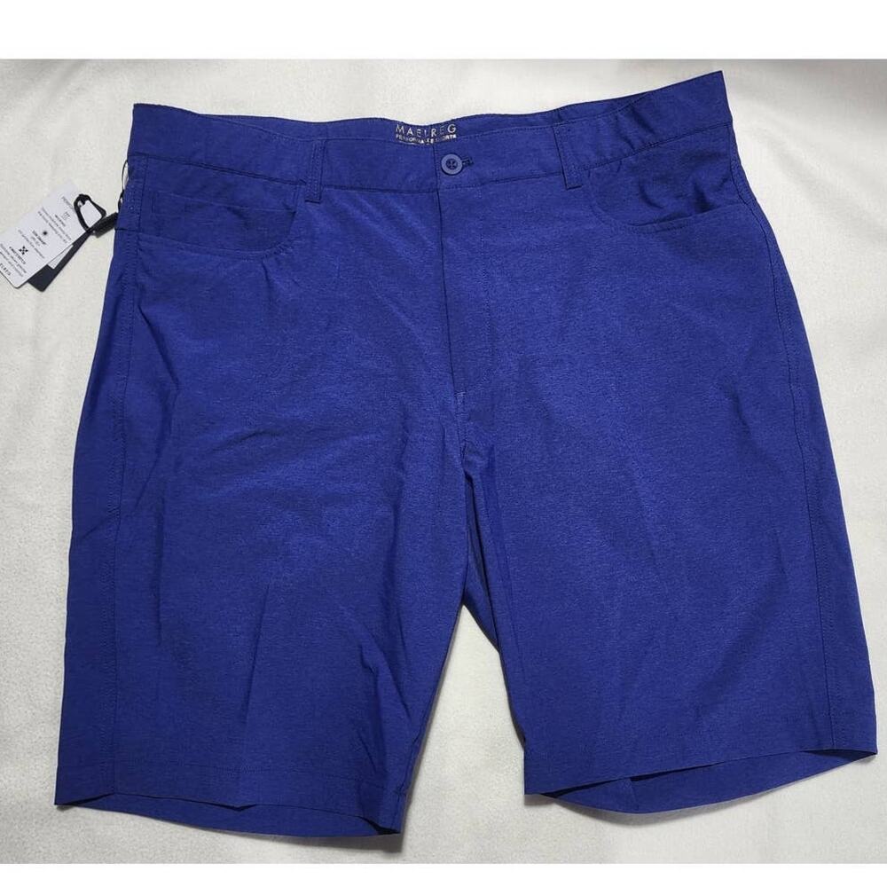Maelreg shorts size Waist 38'' royal blue NWT